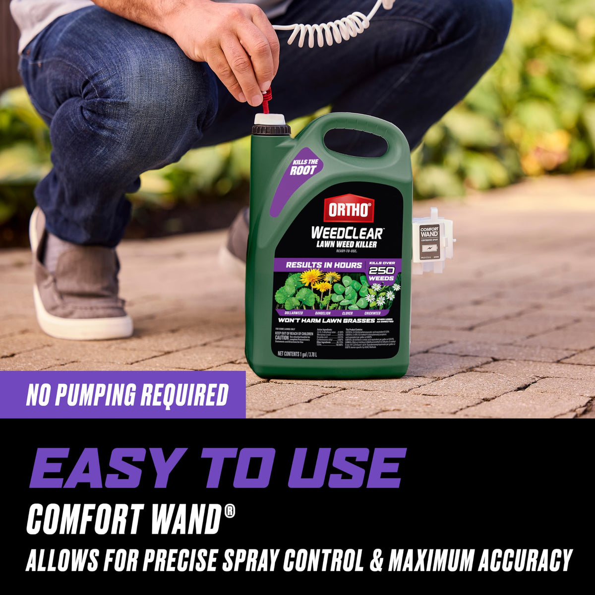 Lawn Weed Killer with Comfort Wand S436