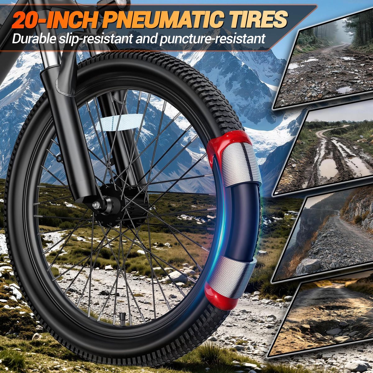 1000W Electric Bike E382
