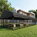 10x20 FT Heavy Duty Outdoor Dog Kennel with Roof E60457