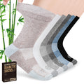 6 Pairs Crew Diabetic Socks D33992