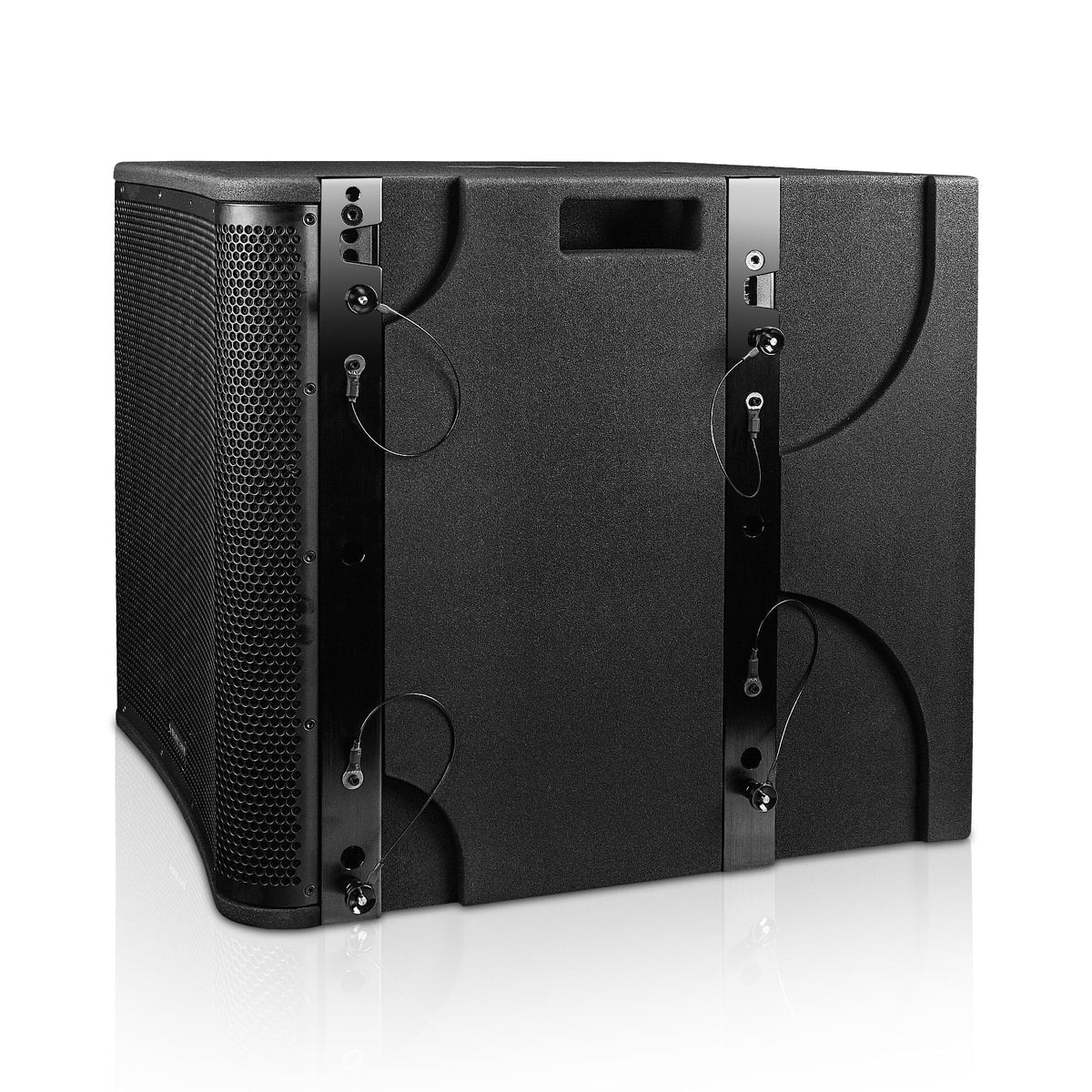 Black 18” 1600W Powered Line Array Subwoofer R566